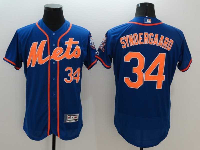 New York Mets #34 Noah Syndergaard Blue 2016 Flexbase Collection Stitched Baseball Jersey,We sell and wholesale New York Mets #34 Noah Syndergaard Blue 2016 Flexbase Collection Stitched Baseball Jersey on line form chian!